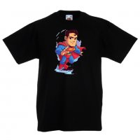 Детска тениска DC Superman Star Wars,Игра,Изненада,Подарък,, снимка 3 - Детски Блузи и туники - 36658420