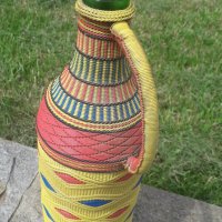 Ретро плетена дамаджана , снимка 5 - Колекции - 32674989