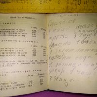 БТС 1965г СТАРО ТЕФТЕРЧЕ КАЛЕНДАРЧЕ БЪЛГАРСКИ ТУРИСТИЧЕСКИ СЪЮЗ с ИНТЕРЕСКИ ЗАПИСКИ и ПРИТУРКИ 42962, снимка 9 - Колекции - 44137893