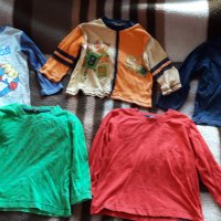 Памучни детски блузи за ръст 92-98 см, снимка 1 - Детски Блузи и туники - 35587612