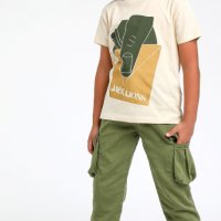 Карго панталон Jack Lions в зелено, снимка 1 - Детски панталони и дънки - 39614987