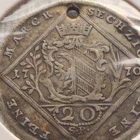Сребърна монета 20 кройцера Йозеф втори Нюрнберг за КОЛЕКЦИОНЕРИ 12216, снимка 6 - Нумизматика и бонистика - 43000700