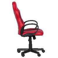 Геймърски стол Carmen 7525 R - червено - черно ПРОМО, снимка 2 - Столове - 39166130