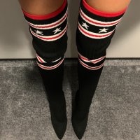 Ботуши-чорап, снимка 2 - Дамски ботуши - 26750421