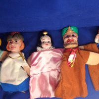 Кукли за ръка за куклено представление - 8 бр различни, снимка 1 - Колекции - 43426276