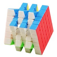 Магически куб 6х6х6, Stickerless, Пластмасов, снимка 2 - Образователни игри - 37168473