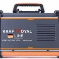 Професионален Немски инверторен електрожен KraftRoyal 300А с кутия, снимка 3 - Други инструменти - 36792848