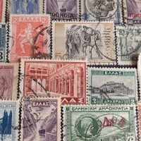Пощенски марки серия Гърция уникати стари редки за колекционери - 22037, снимка 7 - Филателия - 36689365