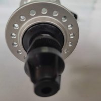 Продавам колела внос от Германия предна главина SHIMANO DEORE HB-M590 , снимка 6 - Части за велосипеди - 38141166