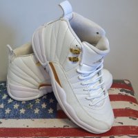 JORDAN 12 RETRO OVO 41 номер, снимка 2 - Маратонки - 43552454