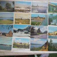 Стари пощенски картички с изгледи от много страни, снимка 5 - Колекции - 19410255