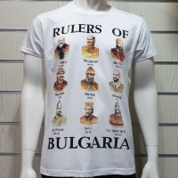 Нова мъжка тениска с трансферен печат България - ханове на България, снимка 1 - Тениски - 28316960