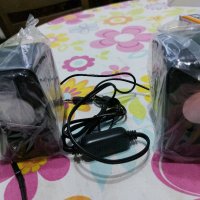 Тонколони Kisonli S-444, 2x3W, USB, Черен - 22060, снимка 2 - Други - 37442462
