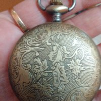 Джобен часовник с прилеп, снимка 3 - Антикварни и старинни предмети - 28980285