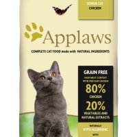 Applaws Senior Chicken - суха храна с 80% Пиле, подходяща за възрастни котки над 10г 400 гр., снимка 1 - За котки - 44129406