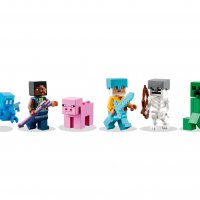LEGO® Minecraft™ 21244 - Базата на меча, снимка 5 - Конструктори - 39442540