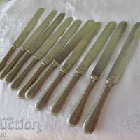 10 бр стари ножове Ercuis с инициали ЕМ, снимка 4 - Антикварни и старинни предмети - 28885357