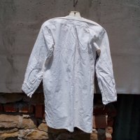 Старинна Мъжка кенарена риза #4, снимка 4 - Антикварни и старинни предмети - 26210788