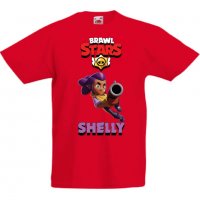 Детска тениска Shelly 3 Brawl Stars, снимка 3 - Детски тениски и потници - 32928815