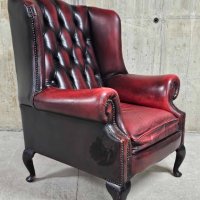 Кресло в стил Честърфийлд, снимка 4 - Дивани и мека мебел - 43358915