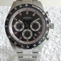 Sports Chrono Steel Bracelet Watch(GB03637/04) Rotary - Rolex Daytona, снимка 2 - Мъжки - 35124181