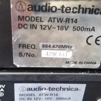 Audio Technica ATW-R14 UHF Diversity Receiver, снимка 6 - Микрофони - 28256435