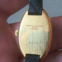 Швейцарски часовник Maurice Guerdat. Gold plated. Vintage watch 1970. Swiss made. Дизайнерски, снимка 3 - Дамски - 44859859