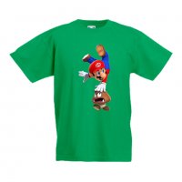 Детска тениска Супер Марио Super Mario Goomba, снимка 5 - Детски тениски и потници - 33081550