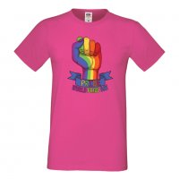 Мъжка тениска Pride World Day multicolor Прайд,Празник.Повод,Изненада, снимка 10 - Тениски - 37105142