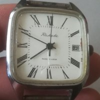Часовник Raketa. Made in USSR. Vintage watch. Механичен механизъм. Мъжки Ракета. СССР , снимка 3 - Мъжки - 39267129