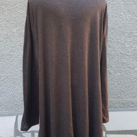 3XL+ Нова блуза с дантелен подгъв, снимка 6 - Блузи с дълъг ръкав и пуловери - 38006493