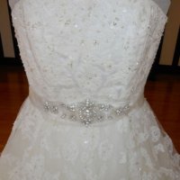 Дизайнерска булчинска рокля San Patrick (Pronovias) , снимка 6 - Сватбени рокли - 11139956