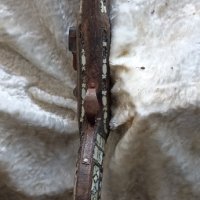 Седефен кремъклия за кон,тромбон, снимка 4 - Антикварни и старинни предмети - 42949254