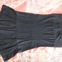 Черна рокля Iltokoni, снимка 5 - Рокли - 27553977