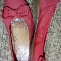 Червени обувки GABOR, н.39, снимка 2 - Дамски ежедневни обувки - 43114066