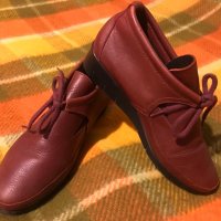 Luxat пролет есен френски обувки естествена кожа бордо удобни 38 , снимка 2 - Дамски ежедневни обувки - 34865635