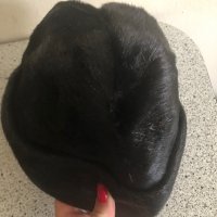 Дамска шапка естествен косъм пони, снимка 2 - Шапки - 34943128