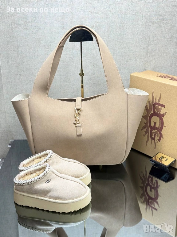 Yves Saint Laurent🔝UGG Дамски Меки И Топли Боти🔝Меки И Топли Чехли🔝Дамска Чанта Код SK767, снимка 1