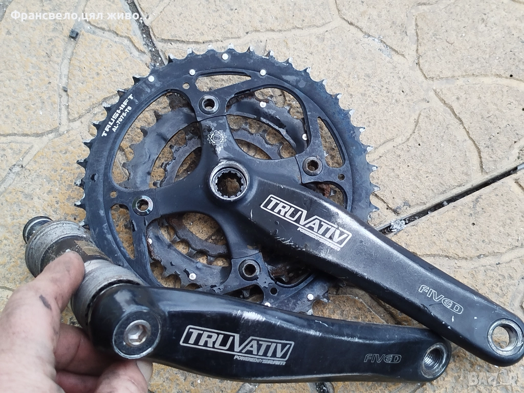 Курбел със средно движение за велосипед колело truvativ , снимка 1