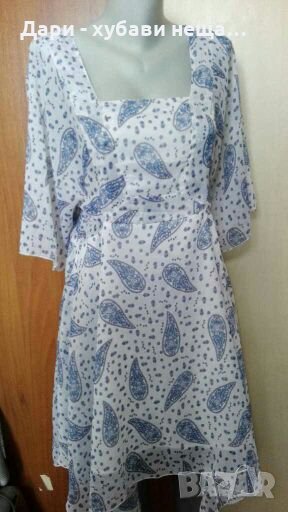 Рокля от шифон, с подплата👗🌹XL,2XL, 3XL👗🌹арт.405, снимка 1