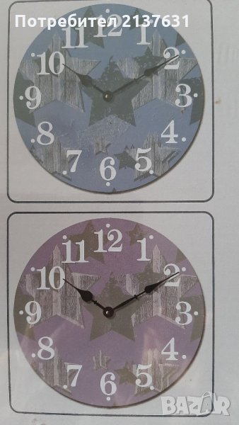 НОВ  ! Неразпечатван СТЕНЕН  ЧАСОВНИК  - Ф 30 см, снимка 1