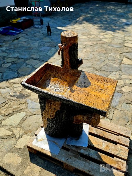 Градински чешми от щампован бетон , снимка 1