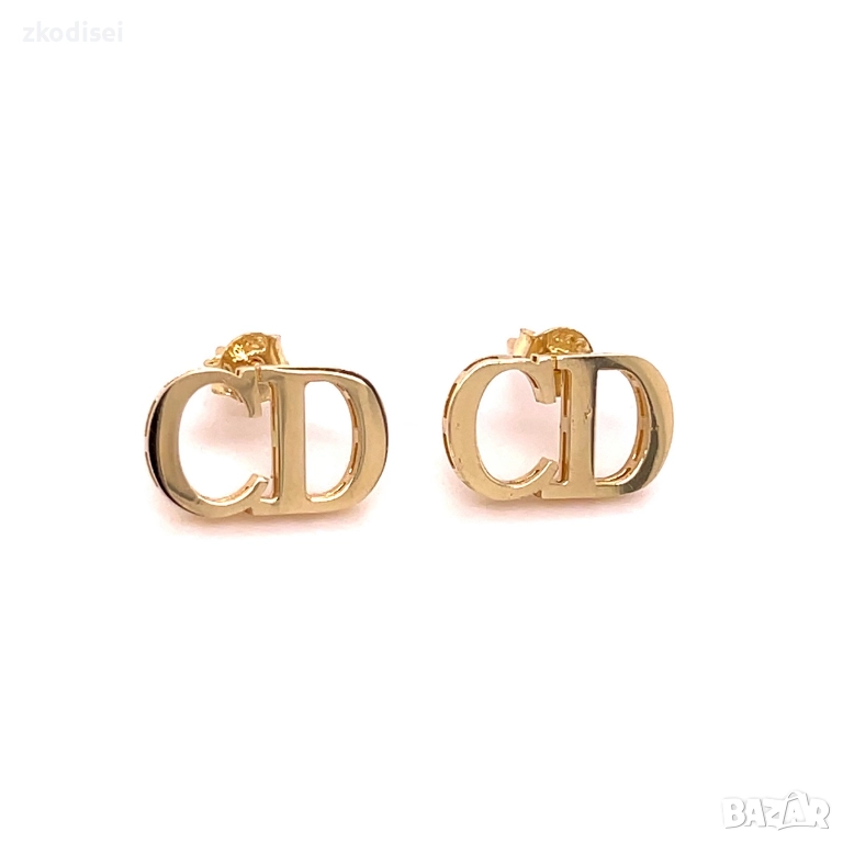 Златни обеци Christian Dior 1,80гр. 14кр. проба:585 модел:36301-6, снимка 1
