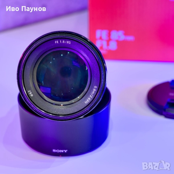 SONY FE 85mm F1.8 SEL85F18 [бг гаранция от 18.08.25], снимка 1
