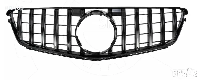 A2048800023 Решеткa пред броня за Мерцедес/MERCEDES C-klasa /W204/, снимка 1