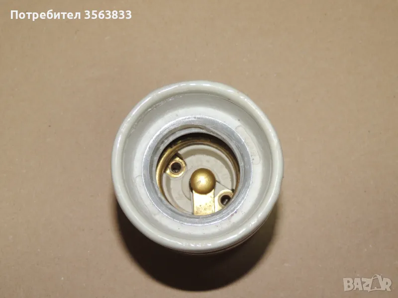 ФАСУНГА Е40 порцеланова,16A,250V  , снимка 1