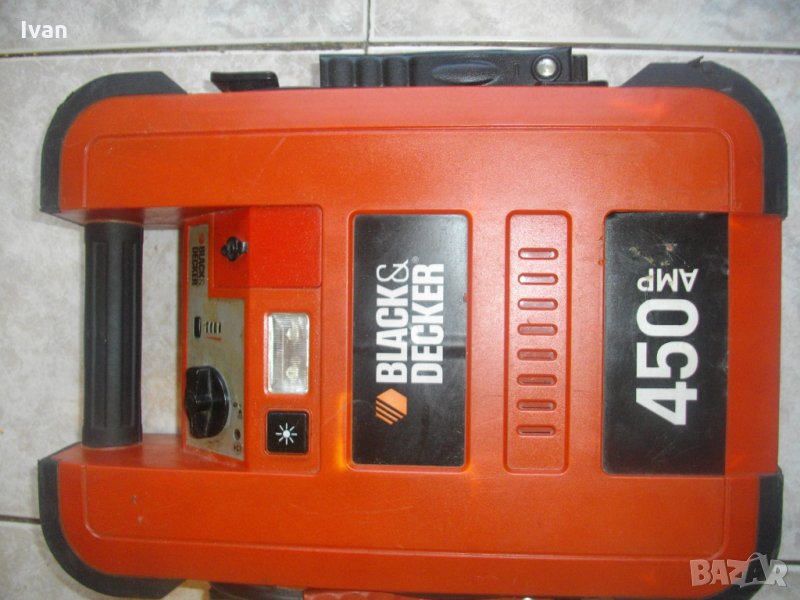 Black Decker-Стартиращо Устройство 12 Волта-450 Ампера-Блек ДекерЗа Автомобил-Лодка, снимка 1