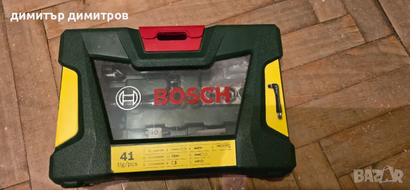 КОМПЛЕКТ БИТОВЕ И ЪГЛОВА ПРИСТАВКА BOSCH, снимка 1