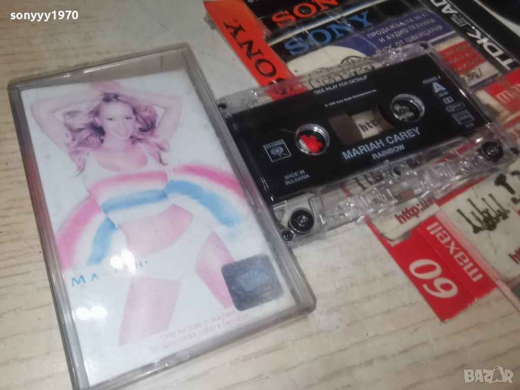 MARIAH CAREY-ORIGINAL TAPE 0912252231, снимка 1