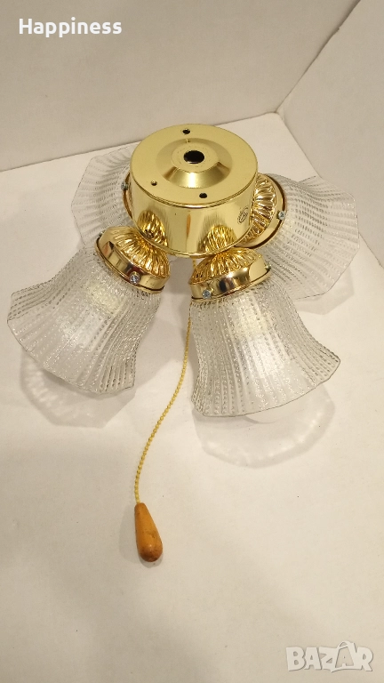 Лампа за таван с 4 Нови LED крушки, снимка 1